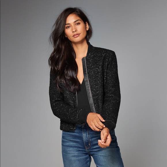 Abercrombie & Fitch Jackets & Blazers - 🖤Abercrombie&Fitch Wool-blend Bomber Jacket szL🖤
